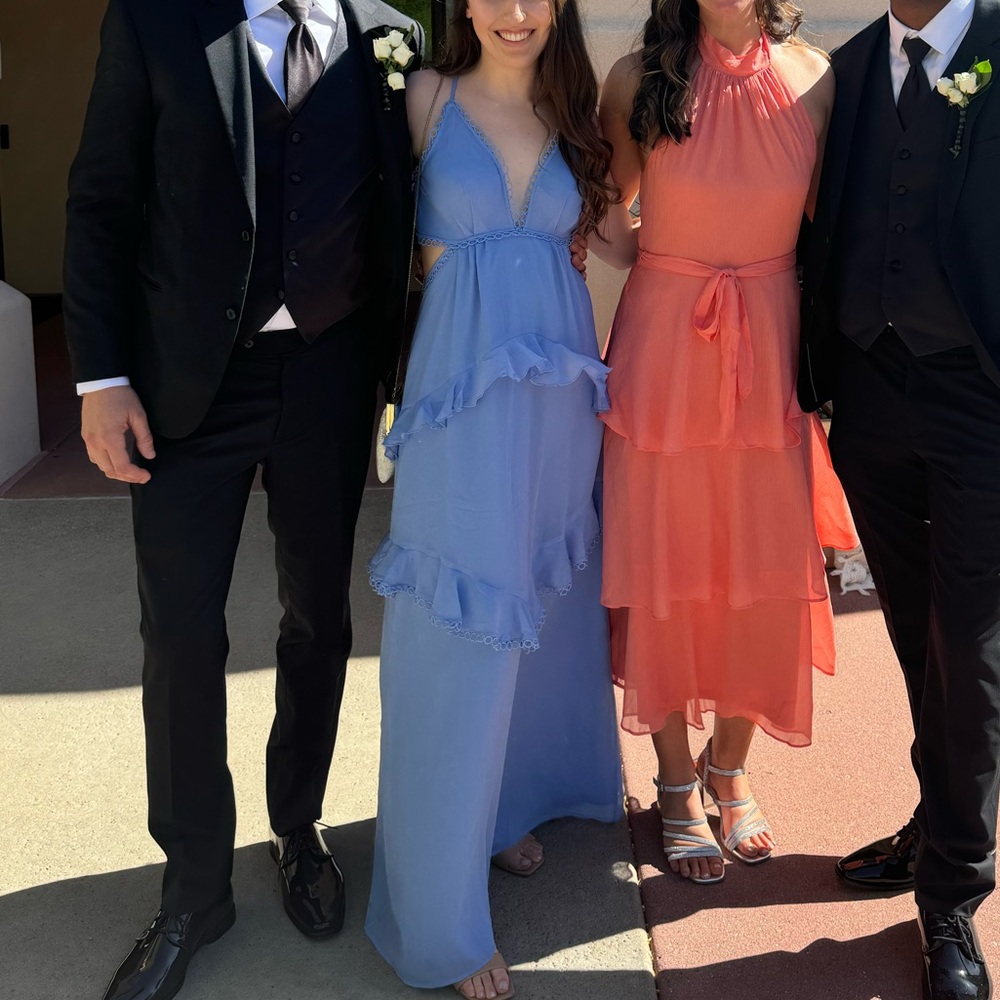 Elegant Blue Formal Dress